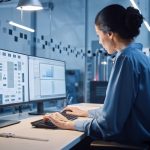 Woman,Computer,Dashboards,Analysis