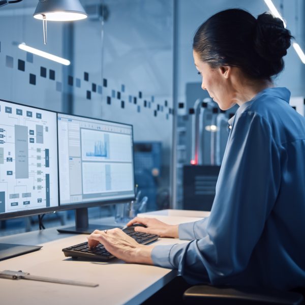 Woman,Computer,Dashboards,Analysis